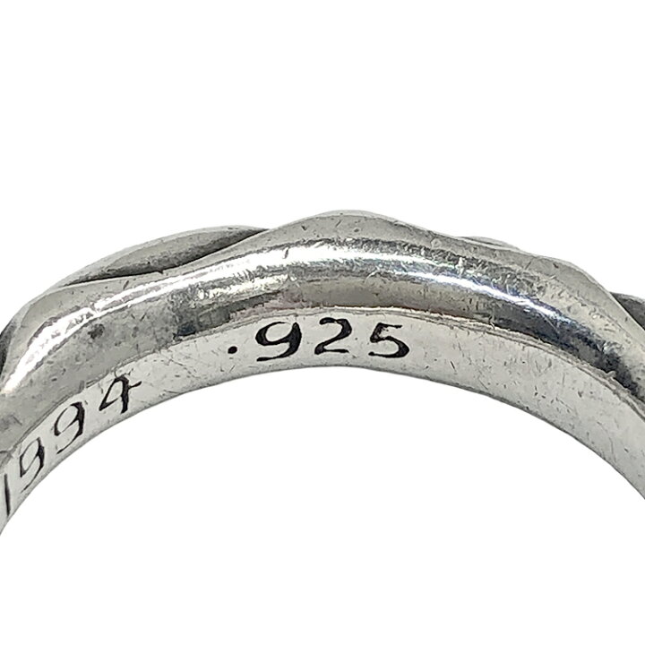 楽天市場】【中古】 Chrome Hearts クロムハーツ SCRL BAND スクロール 