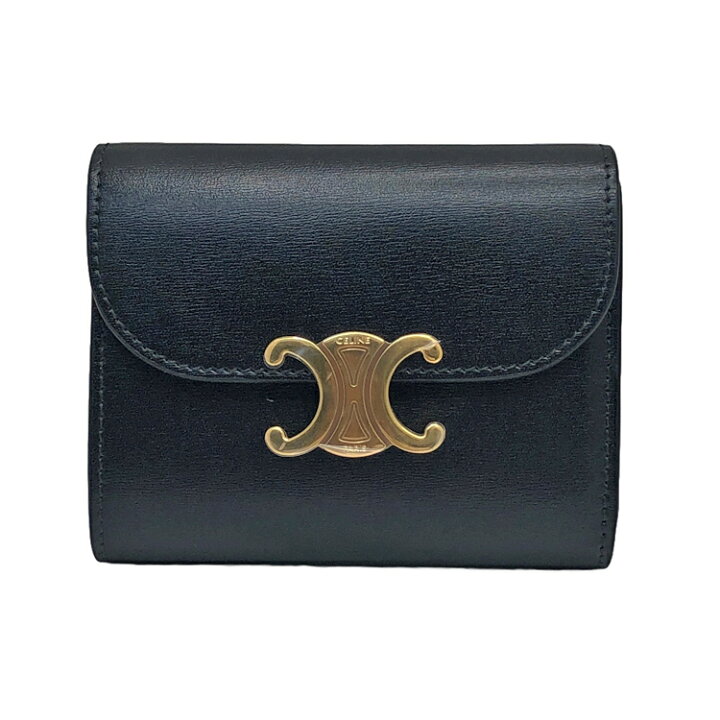 楽天市場】未使用品 CELINE セリーヌ トリオンフ スモール フラップ  