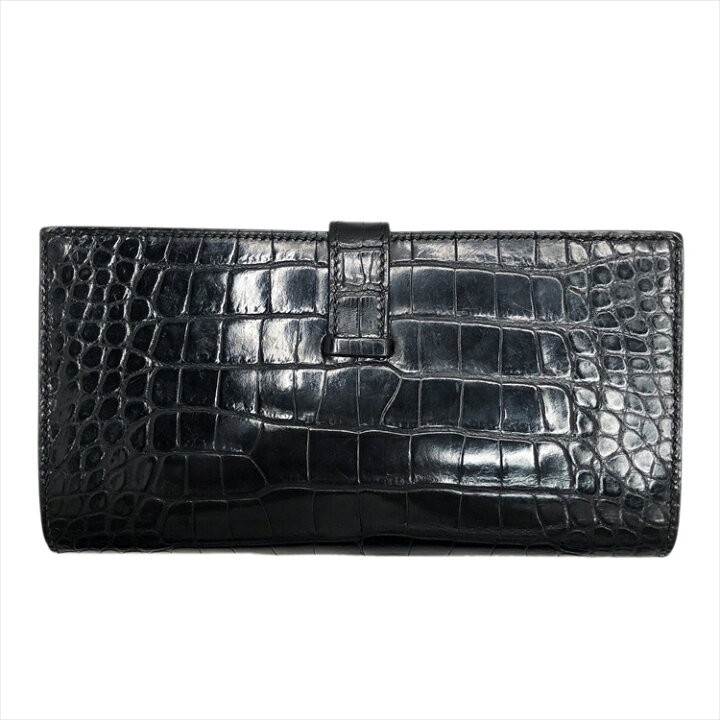 楽天市場】HERMES エルメス ベアンスフレ ウォレット クロコ  