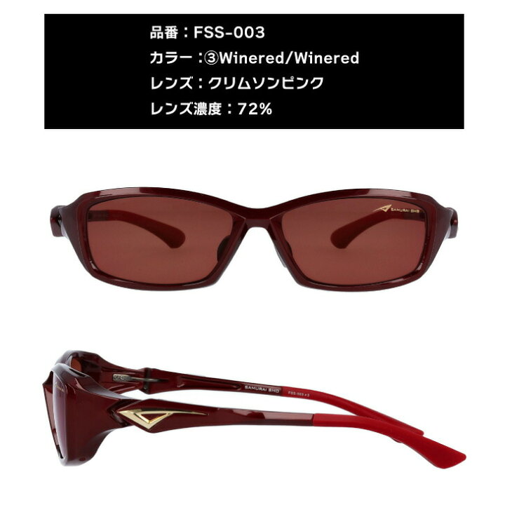 楽天市場】Kodak LENS × SAMURAI SHO 哀川翔 サングラス FSS-003 偏光 