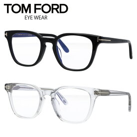 TOM FORD トムフォード メガネ ウェリントン クラシック ブルーライトカット アジアンフィット FT6014-K-B/V (TF6014-K-B) 001 眼鏡 黒縁 黒 グレー クリアグレー 【海外正規品】