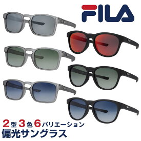 FILA フィラ サングラス スポーツ 偏光 メンズ ウェリントン ボストン おしゃれ かっこいい スポーツサングラス SF4025J SF4026J ブラック グレー 運転 ランニング サイクリング ゴルフ アウトドア スポーツ用サングラス メンズ レディース uvカット 紫外線カット