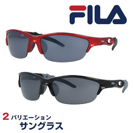 FILA フィラ サングラス スポーツ メンズ おしゃれ かっこいい スポーツサングラス SF8826J ブラック レッド 運転 ランニング サイクリング ゴルフ アウトドア スポーツ用サングラス メンズ レディース uvカット 紫外線カット