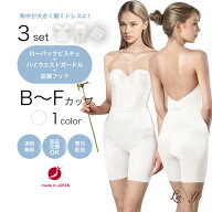●調整フック付き ブライダルインナー●ローバックビスチェ・ハイウエストガードル・エクステンションフ…