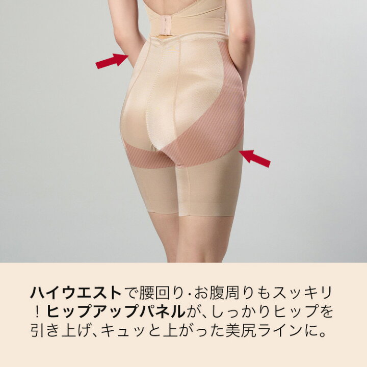 楽天市場】ローバックビスチェ・ハイウエストガードル 2点 セット 