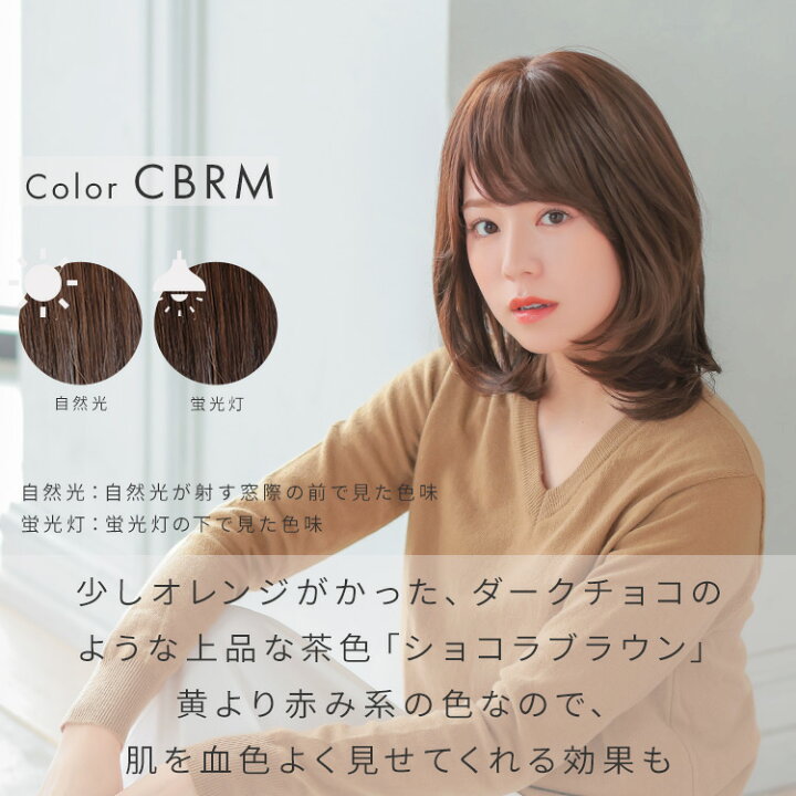 楽天市場】Sサイズ Mサイズ ウィッグ 人毛ミックス ミディアム 医療用 