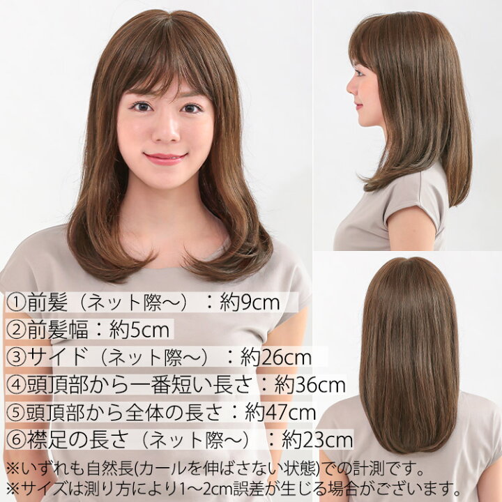 楽天市場】【返品保証あり】Sサイズ Mサイズ ウィッグ 人毛ミックス  