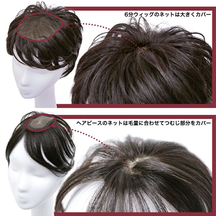 楽天市場 ウィッグ 部分ウィッグ 人毛 ミックス 白髪隠し 送料無料 総手植え人毛mix6分ウィッグ リアルスキン ボリュームカール Ahp012 トップピース ウイッグ 白髪かくし ボリュームアップ ミセス ウィッグ エクステ アクアドール