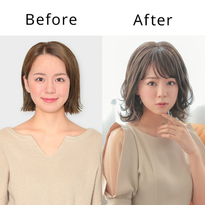 楽天市場】ウィッグ ボブ ミディアム フルウィッグ 医療用 送料無料 