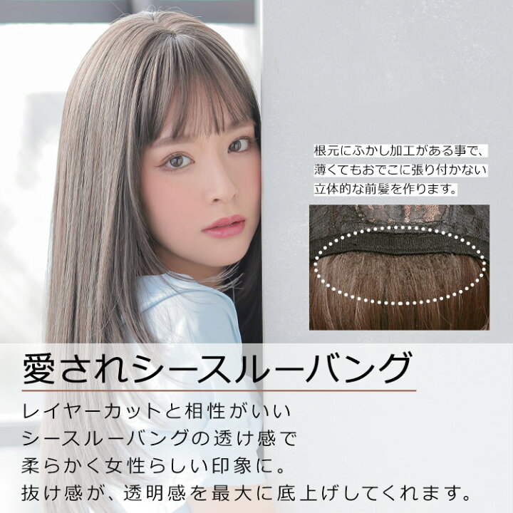 楽天市場】ウィッグ ロング フルウィッグ ウイッグ 耐熱ウィッグ 黒髪 