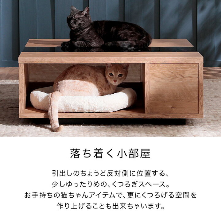 楽天市場】猫 ローテーブル テーブル ペット センターテーブル 