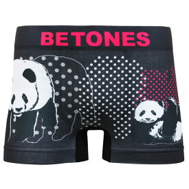 【BETONES】ANIMAL4 パンダ ビトーンズ メンズ ボクサーパンツ【メール便送料無料】【取り寄せ商品】