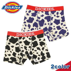 ＼父の日 ギフト2024／【Dickies】DK COW PATTERN 2color / 70021500 ディッキーズ メンズ ボクサーパンツ ロゴ 牛柄 【メール便可】