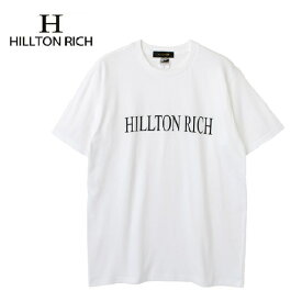 【HILLTON RICH】ヒルトンリッチ NEW BIG LOGO Tシャツ / WHITE【メール便送料無料】