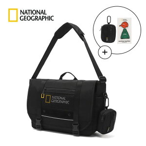 �yNATIONAL GEOGRAPHIC�z�i�V���i���W�I�O���t�B�b�N ���R ���b�Z���W���[�o�b�O 14�C���` N265ACR030 �|�[�`&���b�y�� �t�� 12L�i�u���b�N �V�����_�[ �L�[ ���� AirPods ���T�C�N���f�� �|�P�b�g �d��