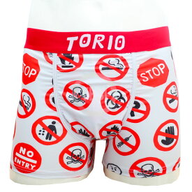 【残りわずか】 【TORIO】Yes/No マーク / 2101011 トリオ 光る メンズ ボクサーパンツ 男性 下着【メール便送料無料】