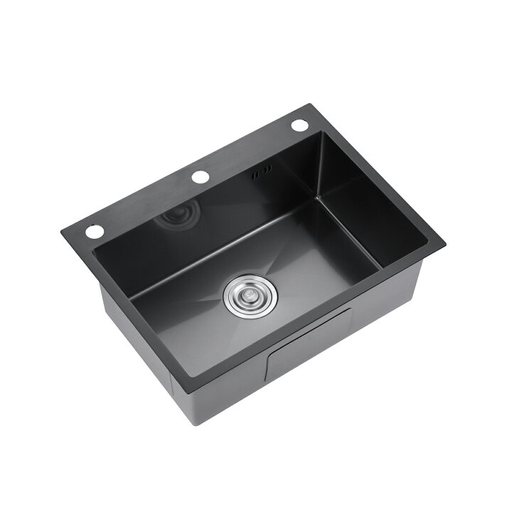 楽天市場】【4点商品セット】 キッチンシンク 650*450mm ステンレス 