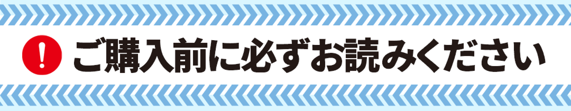 【注意】ご購入前に必ずお読みください