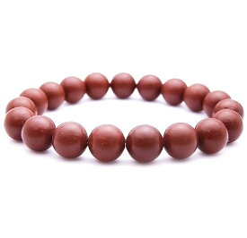 ブレスレット セドナライト ラウンド 10.0mm玉 16～17cm Sedona レッドサンドストーン セドナストーン セドナボルテクスストーン