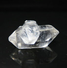 1点物 ハーキマーダイヤモンド クォーツ(ツインタイプ)約20×13mm 1個 天然石 原石 鉱物 穴無し