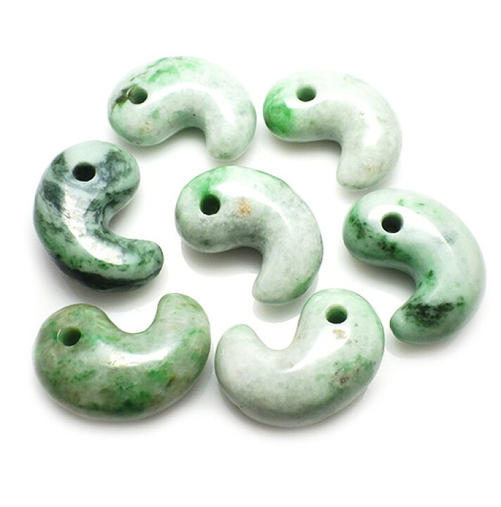 楽天市場】勾玉 高品質 翡翠(ヒスイ) ジェダイト 約 27～30mm 本翡翠 