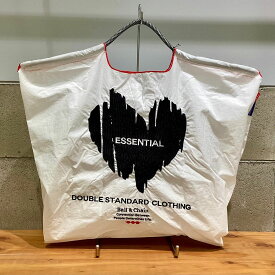 DOUBLE STANDARD CLOTHING ダブルスタンダードクロージング Heart ESSENTIALショッピングバッグ エコバック 刺繍 ESSENTIAL 0400-001-243