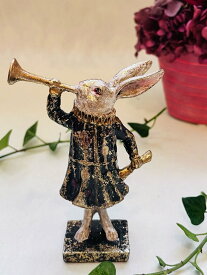 雑貨小物　置物　ウサギ置物　アンティーク　　インテリア雑貨　アリス　お祝い　お誕生日　結婚祝　母の日　お礼　ばらまき　ギフト