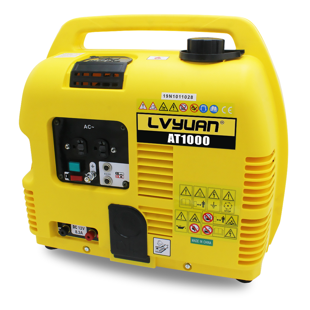楽天市場】LVYUAN(リョクエン) 小型発電機 ガソリン発電機 60HZ1kVA