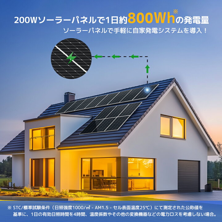 楽天市場】【ポイント10倍！】 [200W ソーラーパネル発電キット] 200W 
