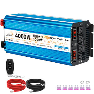 yN[|39,098~zLVYUAN(NG)@Co[^[ g 24V 100V 4000W ő8000W 50/60HZ ؑ DC AC   J[Co[^[ ԒObY X}z[d AEghA ً} hЗpi Lv 