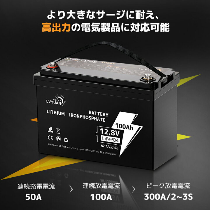 楽天市場】【ポイント10倍！】 【Grade-A電池セル-5年保証】LVYUAN 