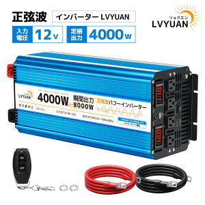 yN[|39,948~I1zyivۏ؁zzLVYUANiNGj\gCo[^[ g 12V 4000W MAX 8000W DC12Vij AC100Vi𗬁jϊ 50/60HZ RtiL50Mj H