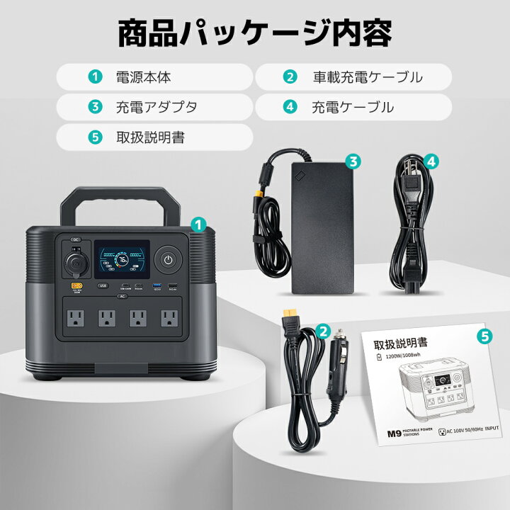楽天市場】【P5倍+15％クーポン】LVYUAN ポータブル電源 大容量 AC出力 