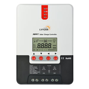 �y�|�C���g10�{�I�z LVYUAN(�����N�G��)MPPT 20A�\�[���[�[�d�R���g���[���[ �ő����520w �ő�d�͓_�Ǐ]�^(MPPT) 12V 24V ���� �ő�PV 100V���� �\�[���[�[���d ���z�����d�p ���u�Ď������� �����\ 99