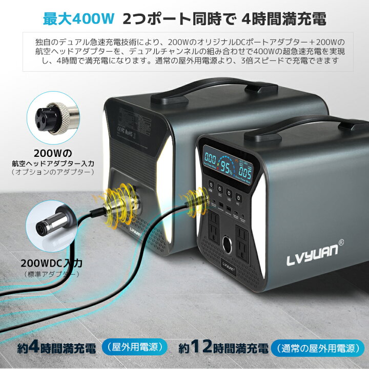 楽天市場】ポータブル電源 1000W ポータブルバッテリー 大容量 
