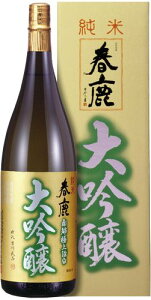 春鹿 純米大吟醸 1800ml 奈良県 日本酒 純米大吟醸 辛口 清酒 国産 人気 定番 家飲み 晩酌 食中酒 プレゼント 内祝い お供え 贈答用 ギフト 男性 女性 60代 70代 80代 父の日