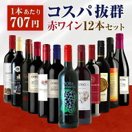 金賞ワイン入り コスパ最強 赤ワイン 12本セット 飲み比べ 詰め合わせ イタリア スペイン チリ 送料無料 …