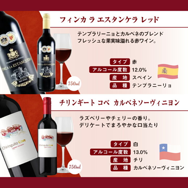 楽天市場】コスパ最強 赤白ワイン 12本セット 飲み比べ イタリア 