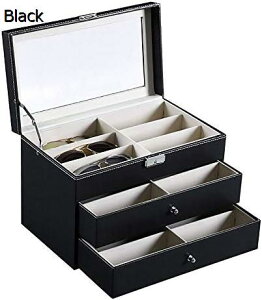 TOX[{bNX TOXI[KiCU[pj̊ዾዾfBXvCP[X{bNX Kl[{bNX (F : Black, Size : Free size)