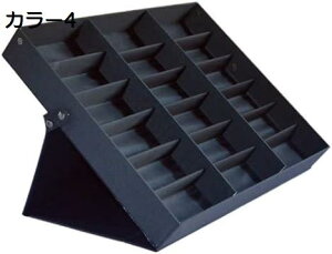 メガネ展示 メガネ収納スタンド コレクションスタンド サングラス収納ケース ボックス サングラススタンド ホルダー 眼鏡ボックス 折りたたみ ディスプレイ 小物 雑貨 アクセサリー 眼鏡店