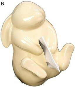 多機能ティッシュボックスホルダー 描画ボックス リビングルーム デスクトップナプキン 収納ボックス クリーム漫画ウサギ ティッシュボックス 装飾ナプキンホルダー