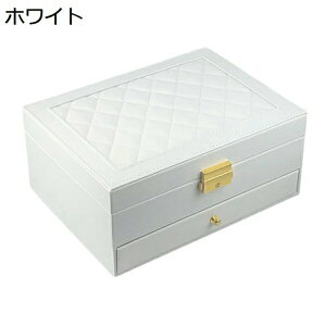 ジュエリーボックス アクセサリーケース ジュエリー収納 宝石箱 大容量 鍵付き 引き出し おしゃれ 小物入れ ピアス ネックレス リング 指輪置き 女の子 女性用