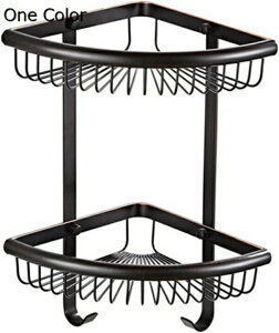 浴室用ラック コーナー三角 バスルーム ステンレス シャワーラック 強力粘着固定 石鹸置き お風呂の壁に 水切り 風呂場 洗面所 収納壁掛け棚 タオル掛け