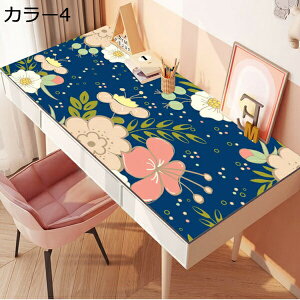 テーブルクロス クマ柄 デスクパッド 80*135cm テーブルマット オールシーズン 防水防油 撥水加工 和風 防水 シンプル カラー おしゃれ PUレザー 取扱い易い 手入れ簡単 清潔保ち 耐久性 家庭用