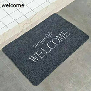 փ}bg WELCOME|SIMPLE MAT փ}bg Op 􂦂錺փ}bg ꌺփ}bg ^ ~ X  EFJ hA}bg (welcome 60cmX90cm)