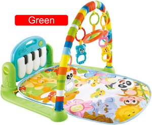 ベビージム 63*75*50cmプレイマット ベビーおもちゃ 新生児 プレイジム 赤ちゃん おもちゃ付き 音が鳴るピアノ ベビージムマット 知育おもちゃ 出産準備 室内遊具 知育玩具 洗濯可能 ベビー