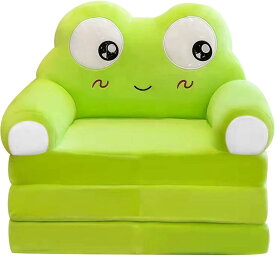 【全店通用25％OFFクーポン】キッズソファー 子供ソファー ベビーソファー ぬいぐるみソファー折りたたみ式 キッズソファ 背もたれアームチェア 子供用ソファ かわいい クッション