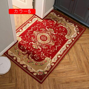 ペルシャ風 絨毯 ペルシャ柄 室内 玄関マット 高級 50*80cm 屋内 ベージュ ベルギー絨毯 カラー 風水 ペルシャ絨毯 柄 ゴブラン織 ラグマット レッド 赤 おしゃれ 北欧 屋内 洗える 玄