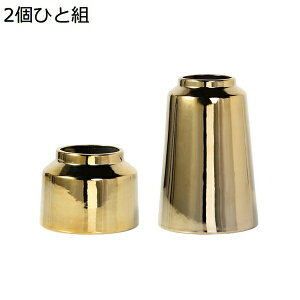 金色花瓶 ins セラミック 陶磁器 陶芸 花立て 華瓶 花器 花入れ 花生け 置物 飾り 装飾品 玄関 客間 リビングルーム 茶室 テーブル シンプルモダン ミニマリズム