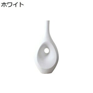 花瓶 偏平な形 黒白 抽象 北欧風 陶磁器 セラミック 陶芸 花立て 華瓶 花器 花入れ 花生け 客間 リビングルーム 茶室 テーブル 置物 飾り 装飾品 ミニマリズム